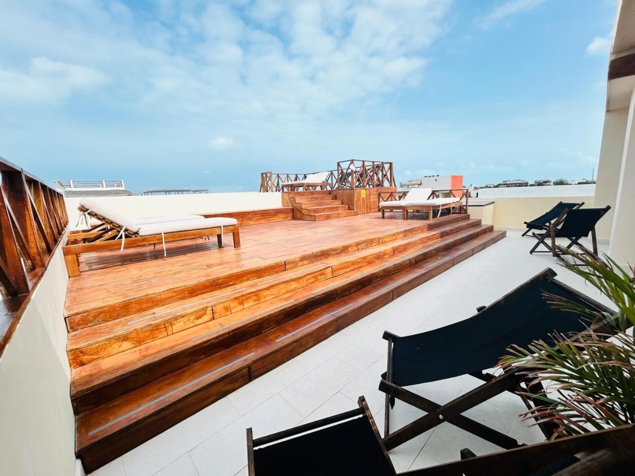 Sunsteps Casa Holbox Leilighet Eksteriør bilde