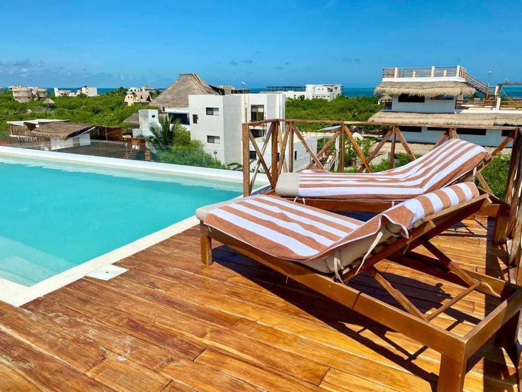 Sunsteps Casa Holbox Leilighet Eksteriør bilde