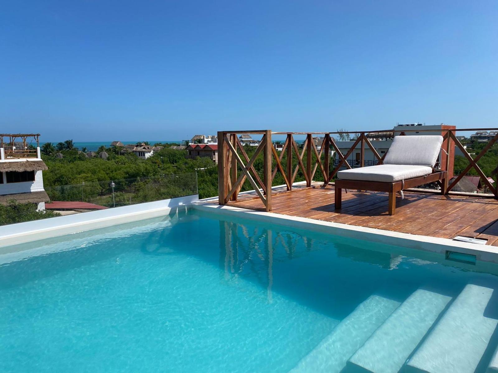 Sunsteps Casa Holbox Leilighet Eksteriør bilde