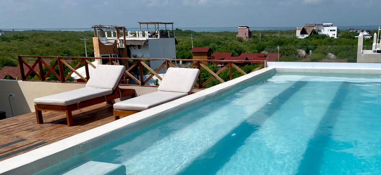 Sunsteps Casa Holbox Leilighet Eksteriør bilde